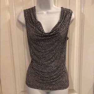 🔥5/$20🔥 Charter Club Black and White Tank Top